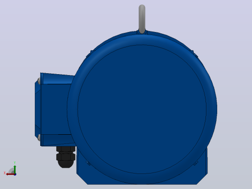 RF107法兰轴伸式安装斜齿轮减速机RF107-Y37-4P-225S-M1-0°-Φ350后视缩略图
