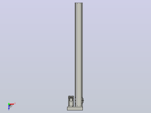 日规模组半封闭丝杆TPA-HNR-85S-1610C-L1000-ML-C-P20-N3俯视缩略图