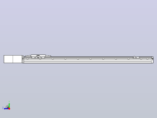 机器人皮带驱动直线轴TPA-GCB-120-P70-L750-QR-M20-N3右视缩略图