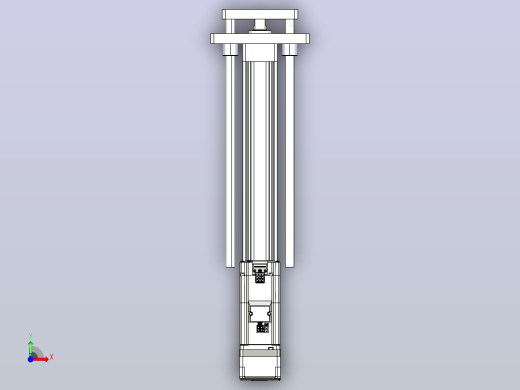 轻载电动缸TPA-ESR40-1210C-L300-MR-QDX-W-P40-C3前视缩略图