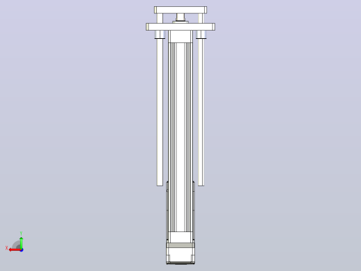 轻载电动缸TPA-ESR40-1210C-L300-MR-QDX-W-P40-C3后视缩略图