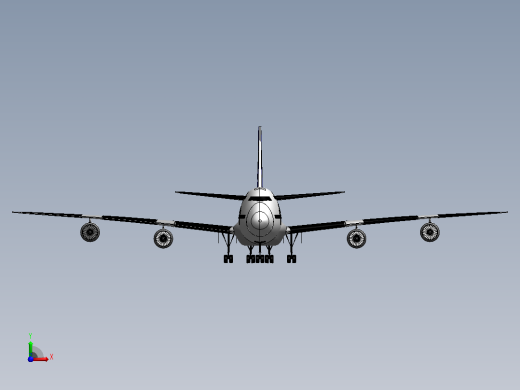 波音 747-400客机