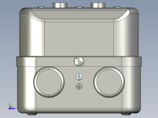 QC36-30TA电磁起动器三维模型202204左视缩略图