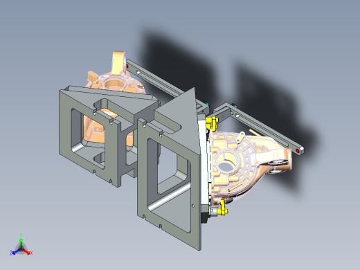 一种后减壳夹具（第二序）_step正等轴测缩略图