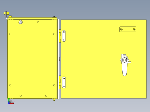 滑动部位保护罩机构前视缩略图