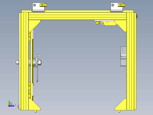 滑动部位保护罩机构左视缩略图