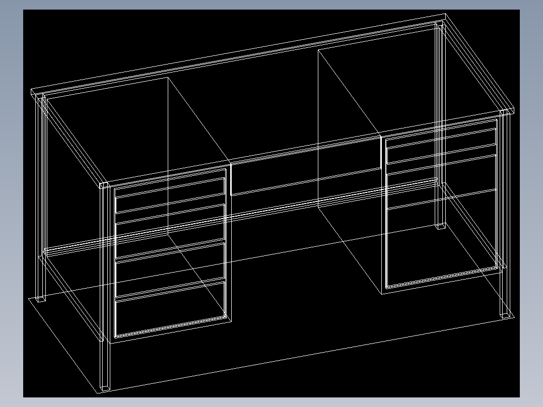 室内家具及植物的维模型十二-B067