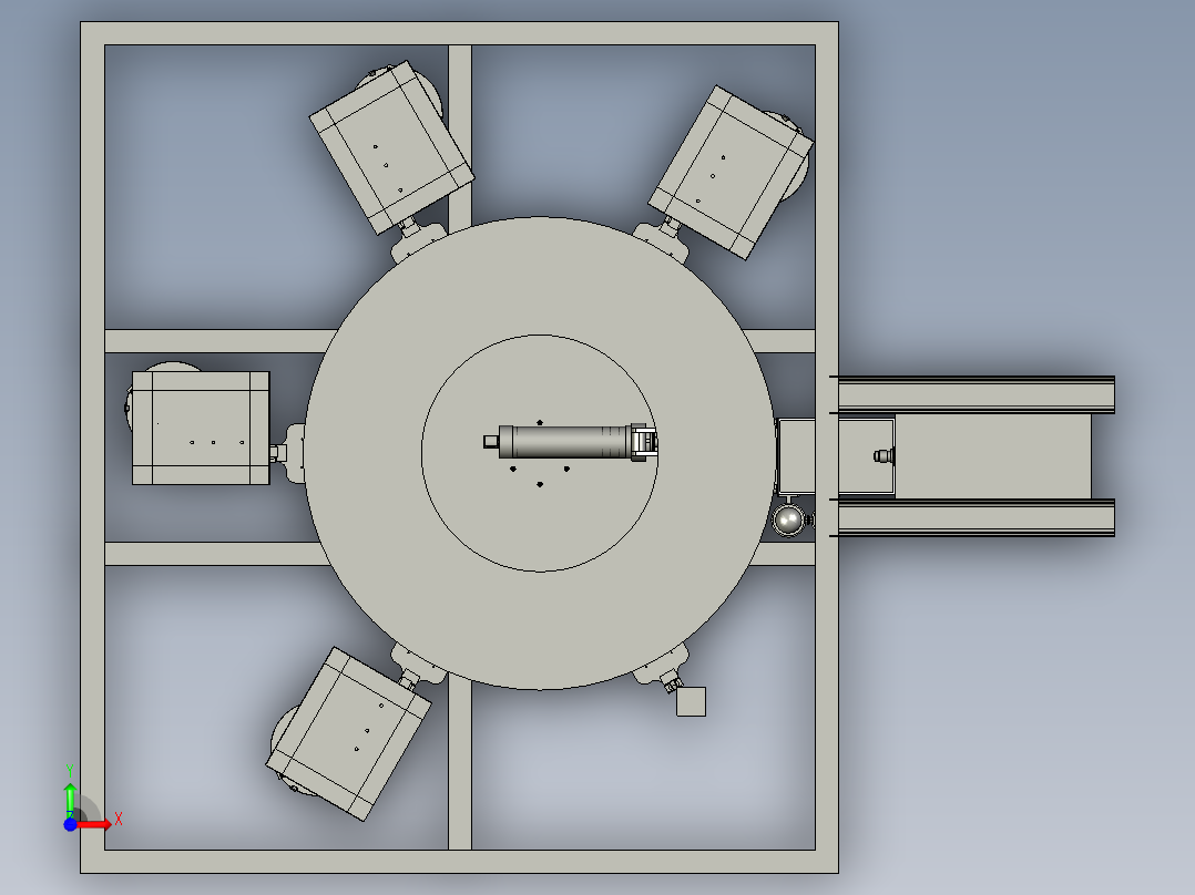 施耐德焊接自动化前视图