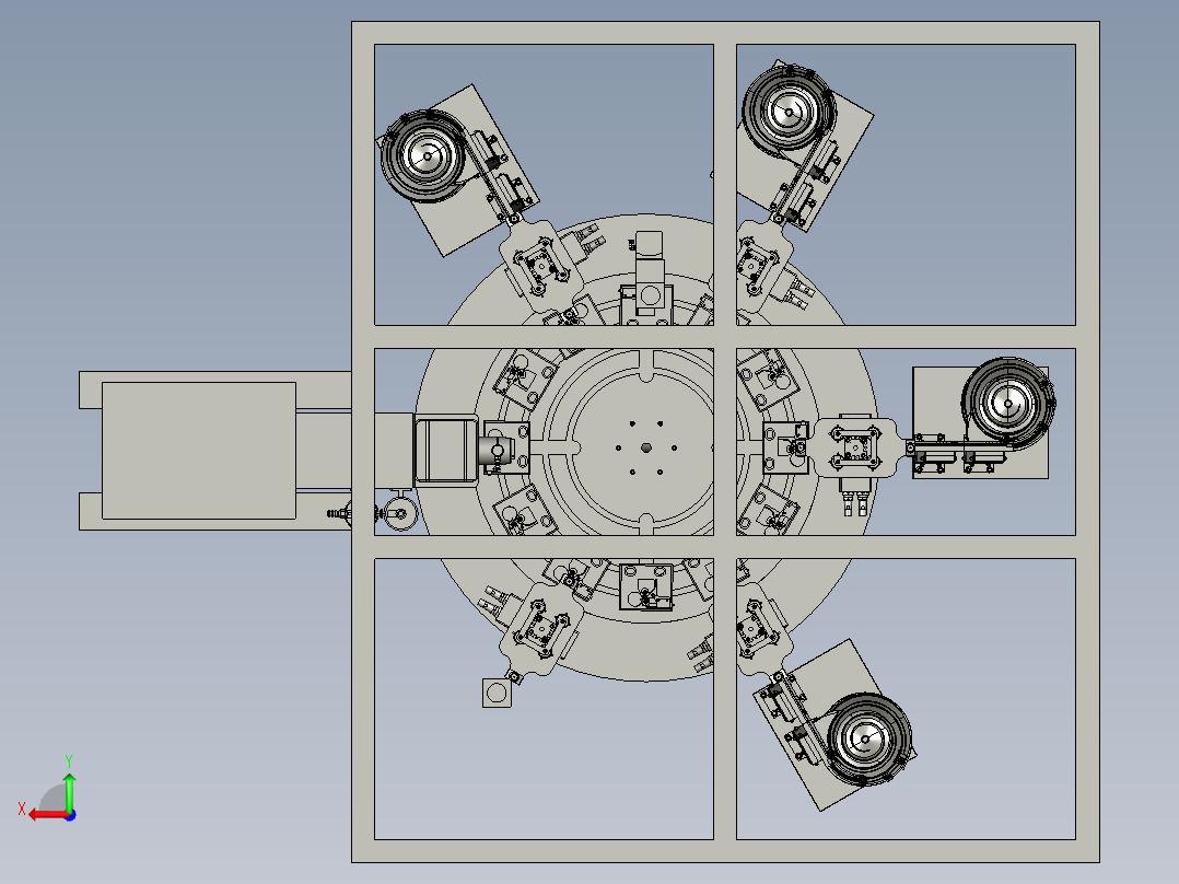 施耐德焊接自动化后视图