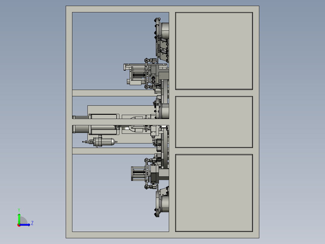 施耐德焊接自动化左视图