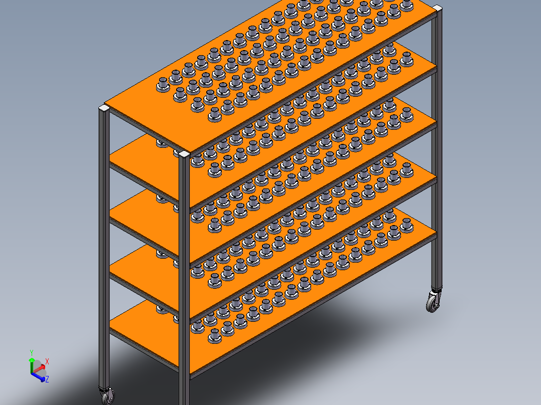 SolidWorks 老化车