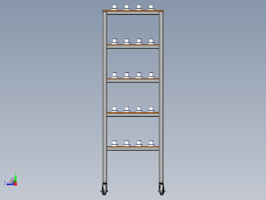 SolidWorks 老化车右视缩略图