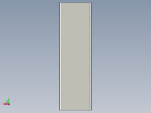 proe USB头3D模型后视缩略图
