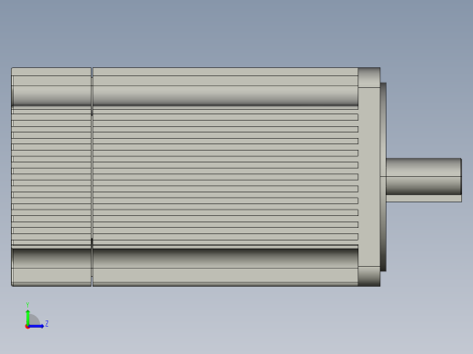 步科伺服电机左视缩略图