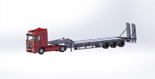 平板拖挂车缩略图