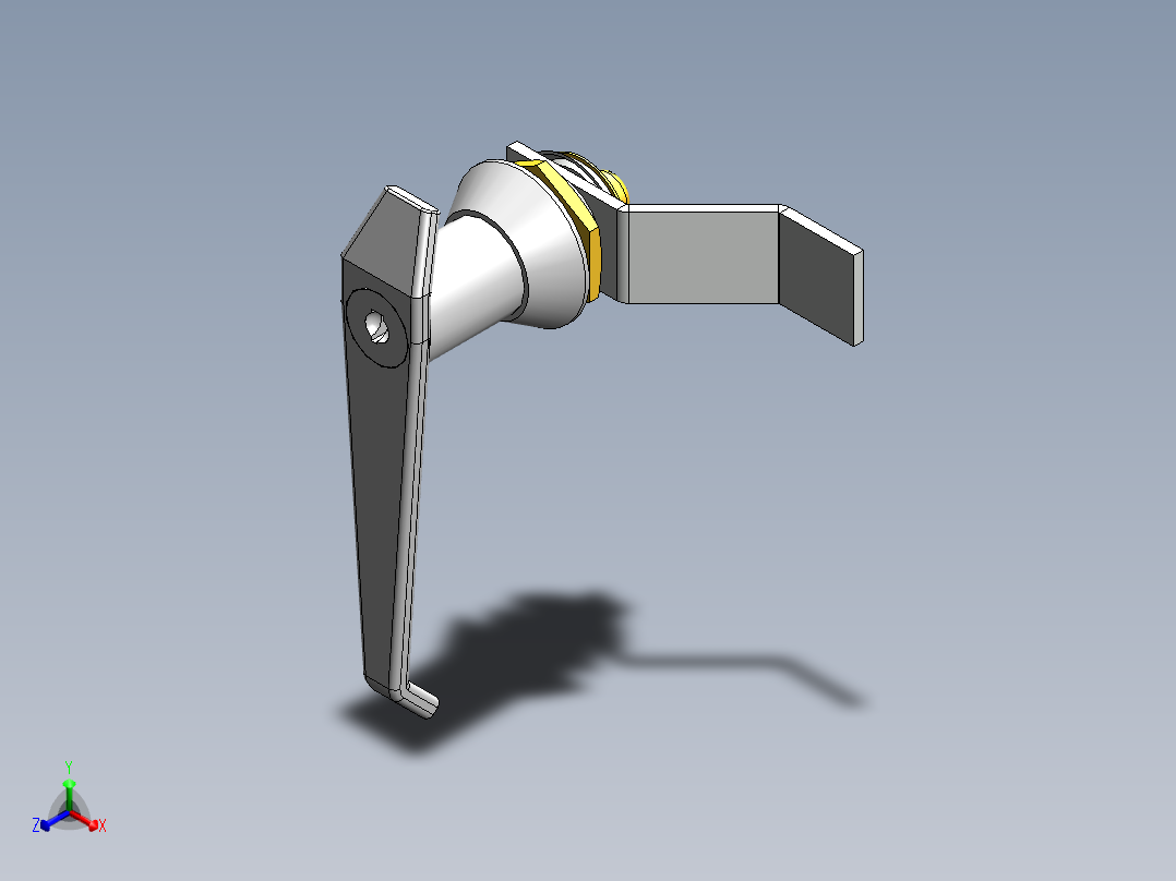 把手正等轴测图