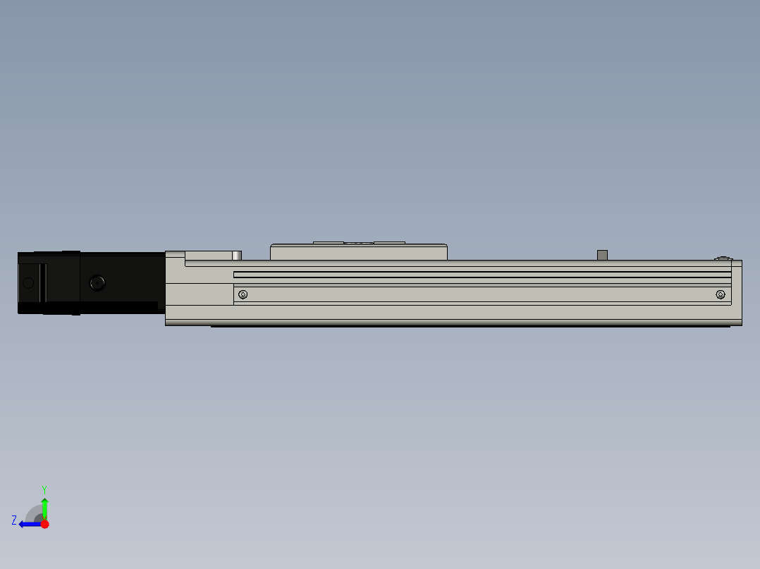 Toyo东佑达直线模组-ECH6-150-BC-反右视图