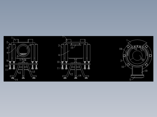 色母粒挤出机用出料用导向装置