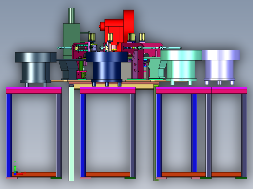 插座铜头组装压机前视缩略图