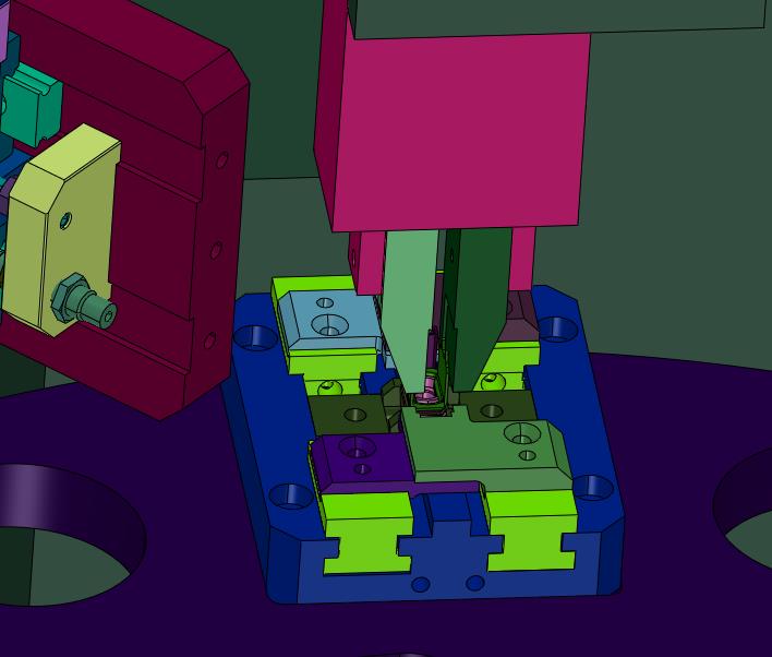 插座铜头组装压机