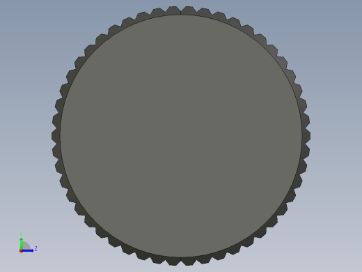 滚花旋钮-Knurled Knob 10-32x0.625x1.500.STEP左视缩略图