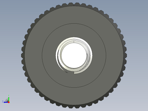 滚花旋钮-Knurled Knob 10-32x0.625x1.500.STEP右视缩略图