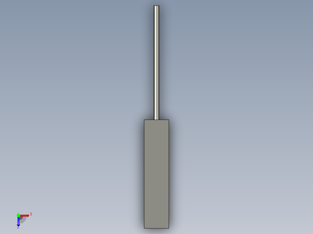 基恩士FU-38V_kc图纸模型俯视图