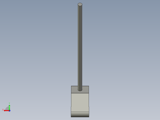 基恩士PZ-M71_kc图纸模型后视缩略图