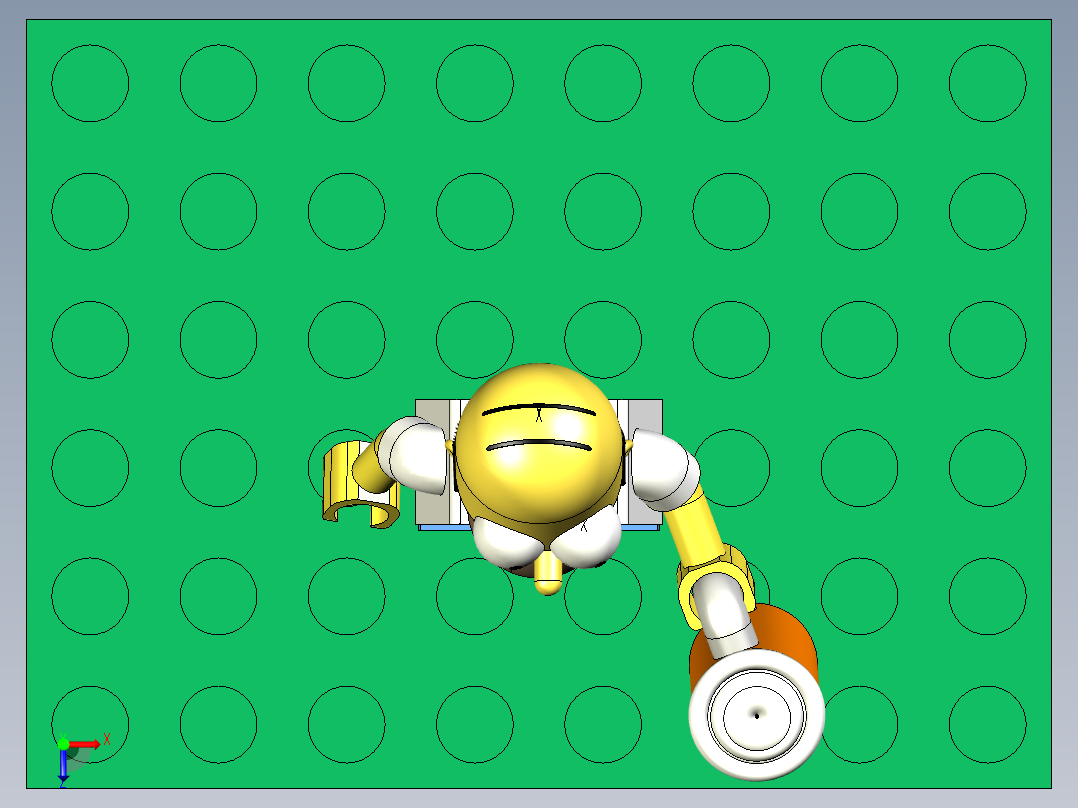 乐高荷马俯视图