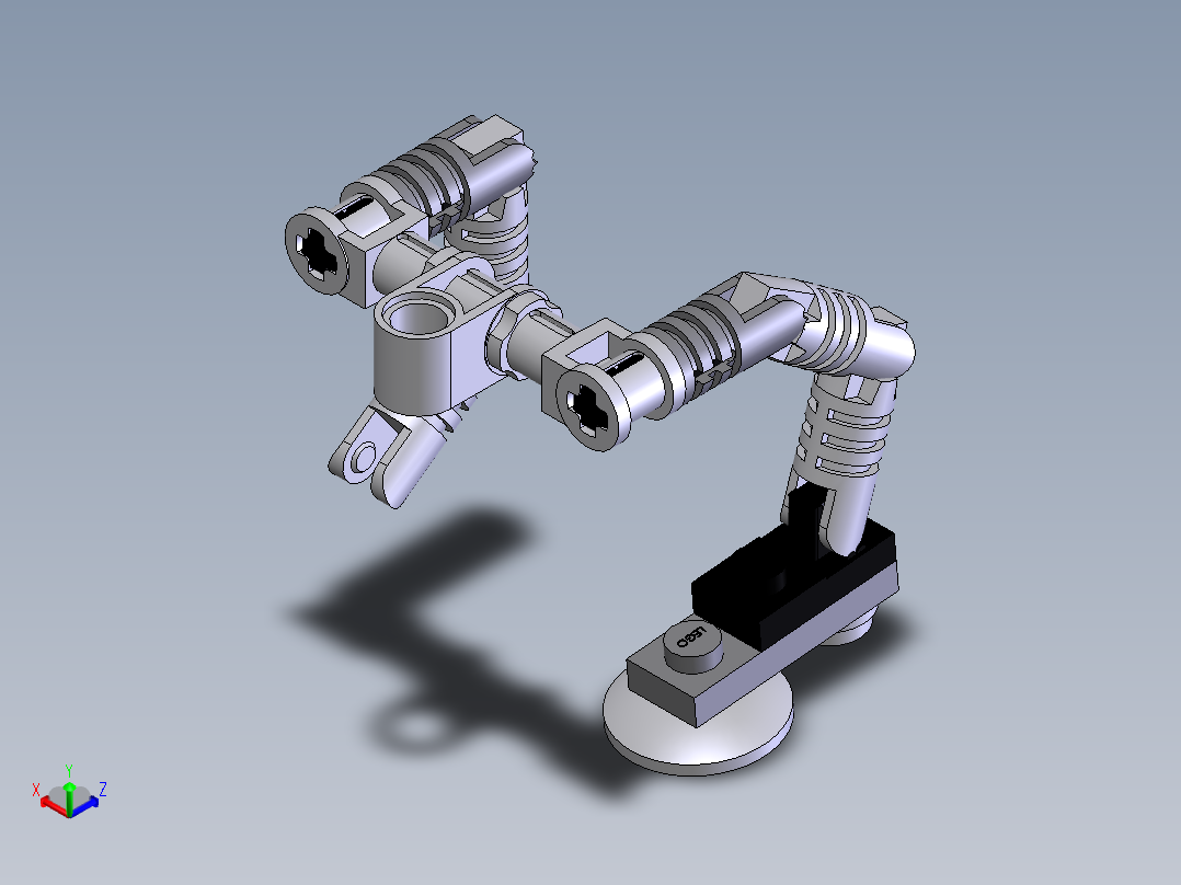 乐高星球大战迷你版正等轴测图