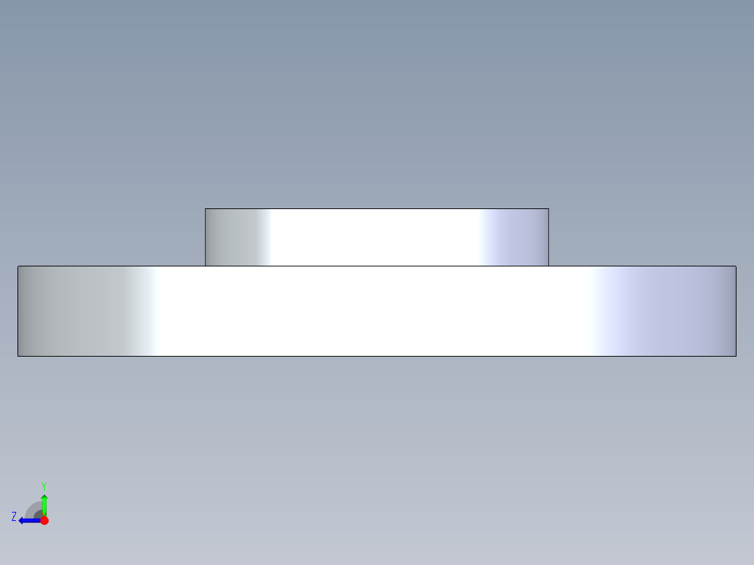 CPVC管件24-Sch80_Flange One-Piece_FPT_9852-020_2in右视图