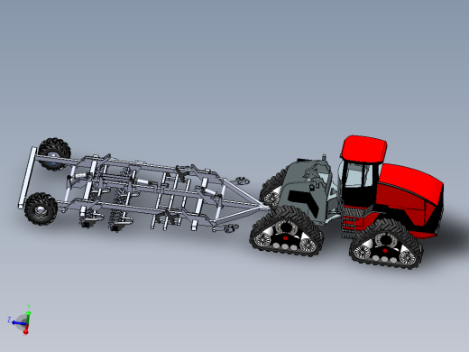 农耕履带拖拉机