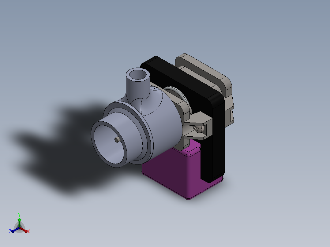 水泵正等轴测图