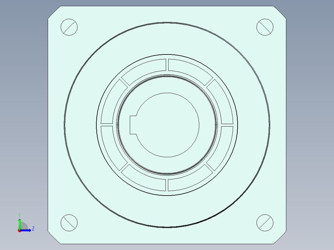 直齿孔PLX180-L2 42-114.3-200-M12-ZJ.stp左视图
