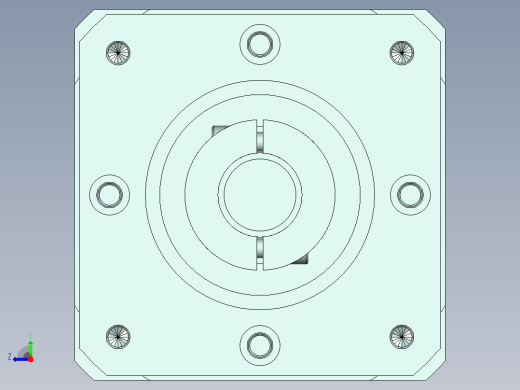直齿孔PLX180-L2 42-114.3-200-M12-ZJ.stp右视缩略图