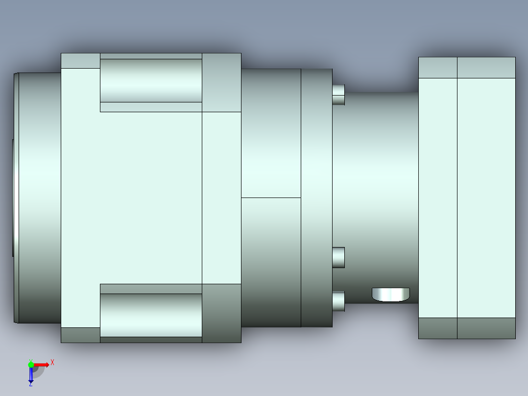 直齿孔PLX180-L2 42-114.3-200-M12-ZJ.stp俯视图