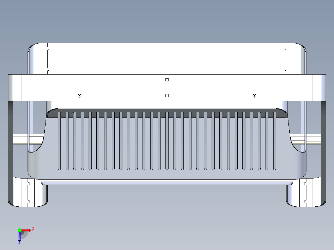 钣金项目-展示俯视图