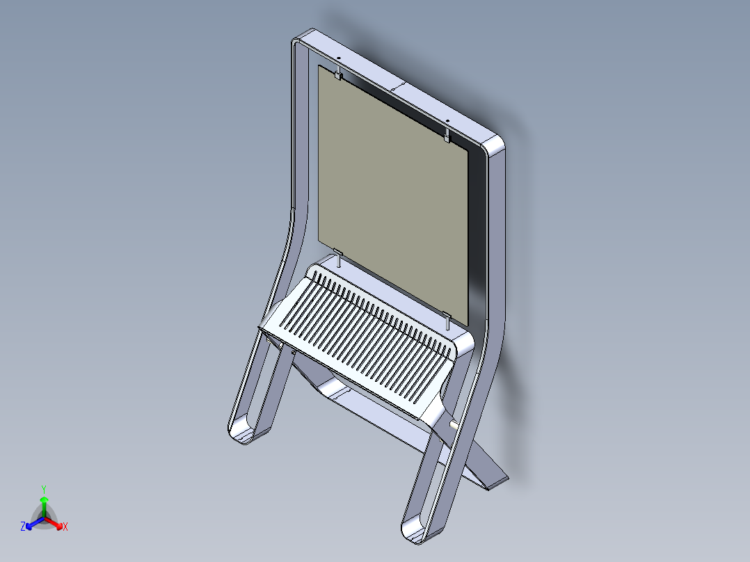 钣金项目-展示正等轴测图