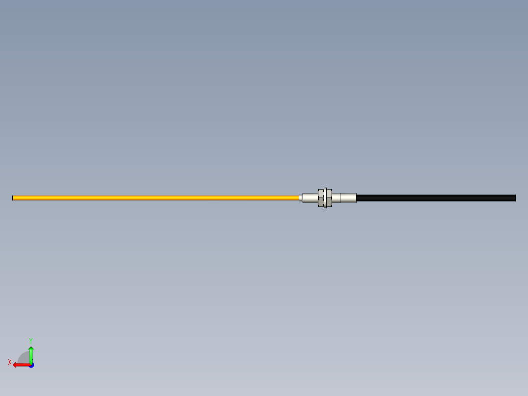 光纤元件漫反射型FR-D323-L后视图