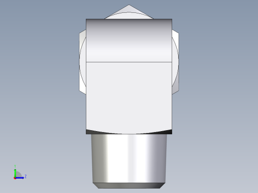 卡套式工业通用硬管接头EO_Male_stud_elbow_WE10SMCF左视缩略图