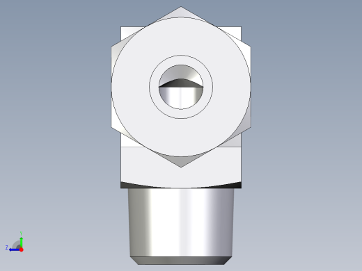 卡套式工业通用硬管接头EO_Male_stud_elbow_WE10SMCF右视缩略图