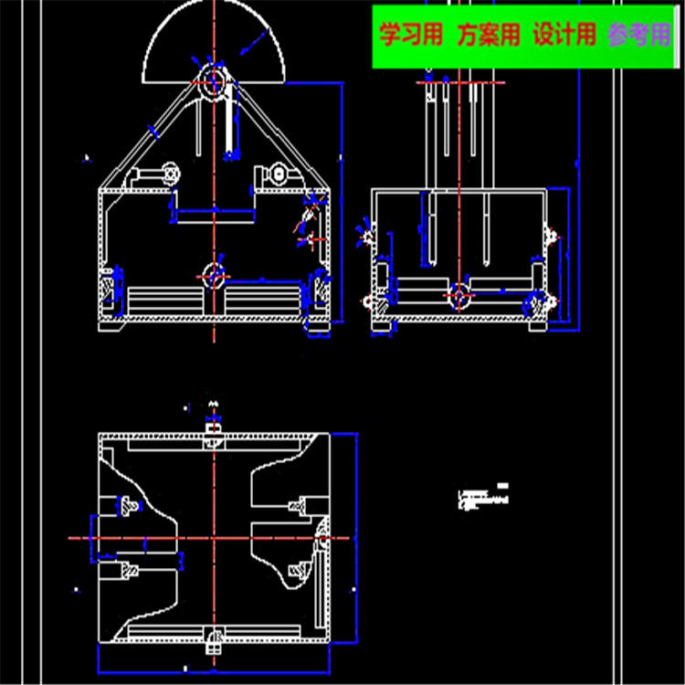 纸盒成型机2D图纸 机械设计CAD图纸DWG图纸2D图纸