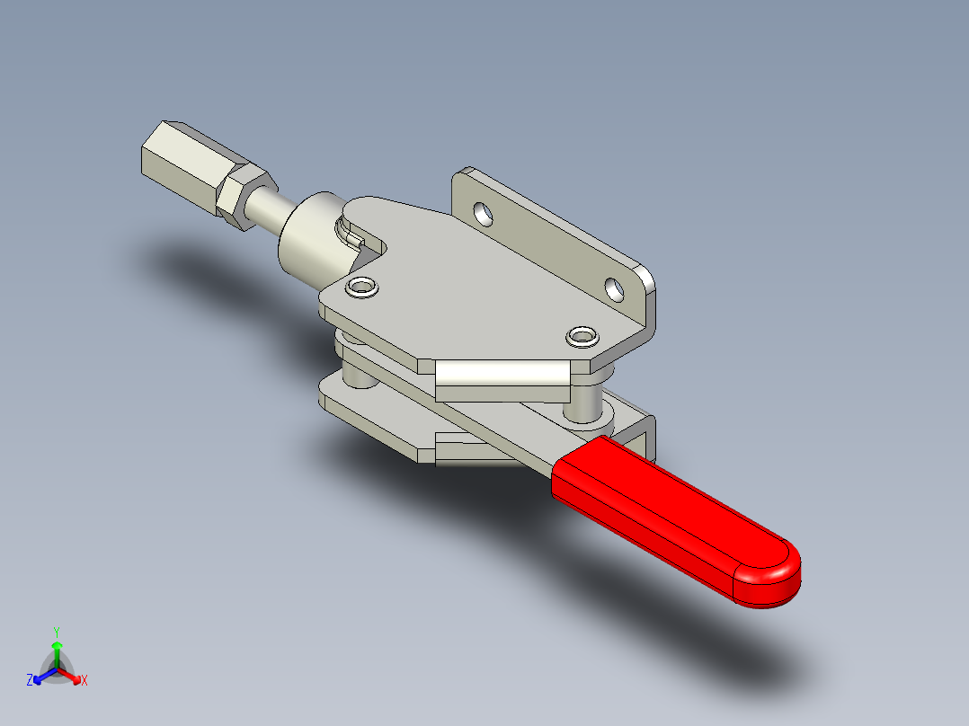 推拉式夾鉗SSP(D)-3D多系列多零件图纸模型