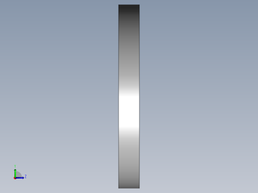 M8 screw size FLAT WASHER.SLDPRT左视缩略图
