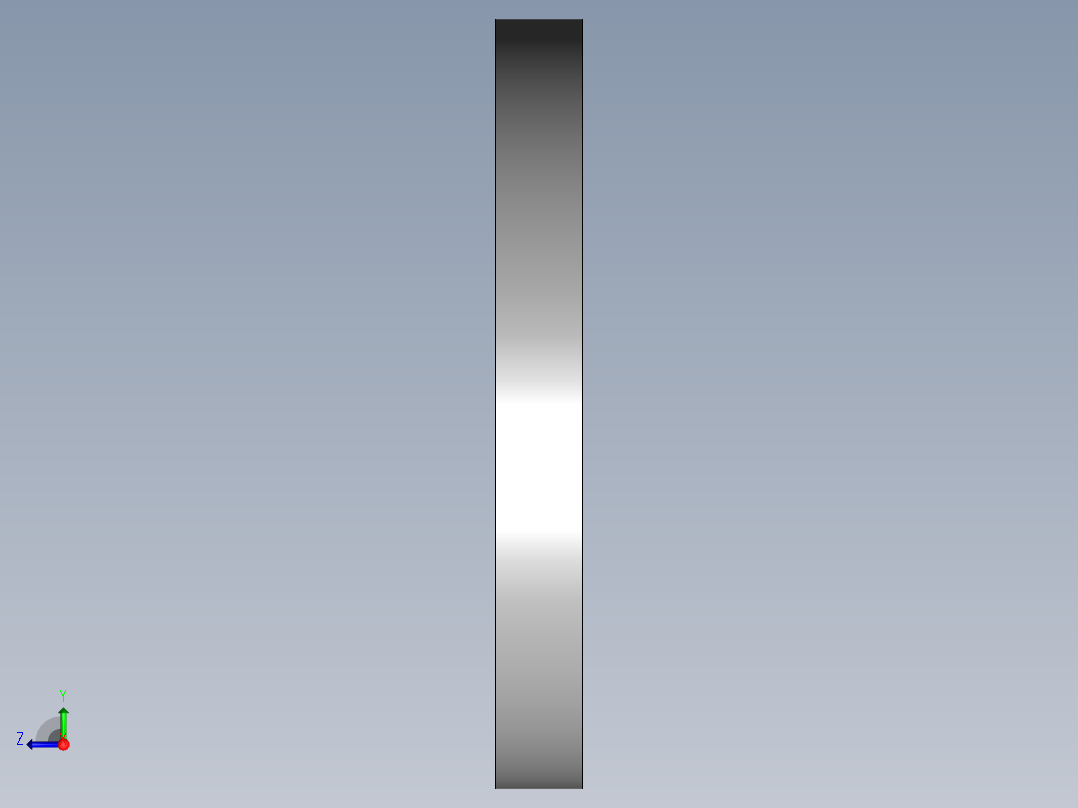 M8 screw size FLAT WASHER.SLDPRT右视图