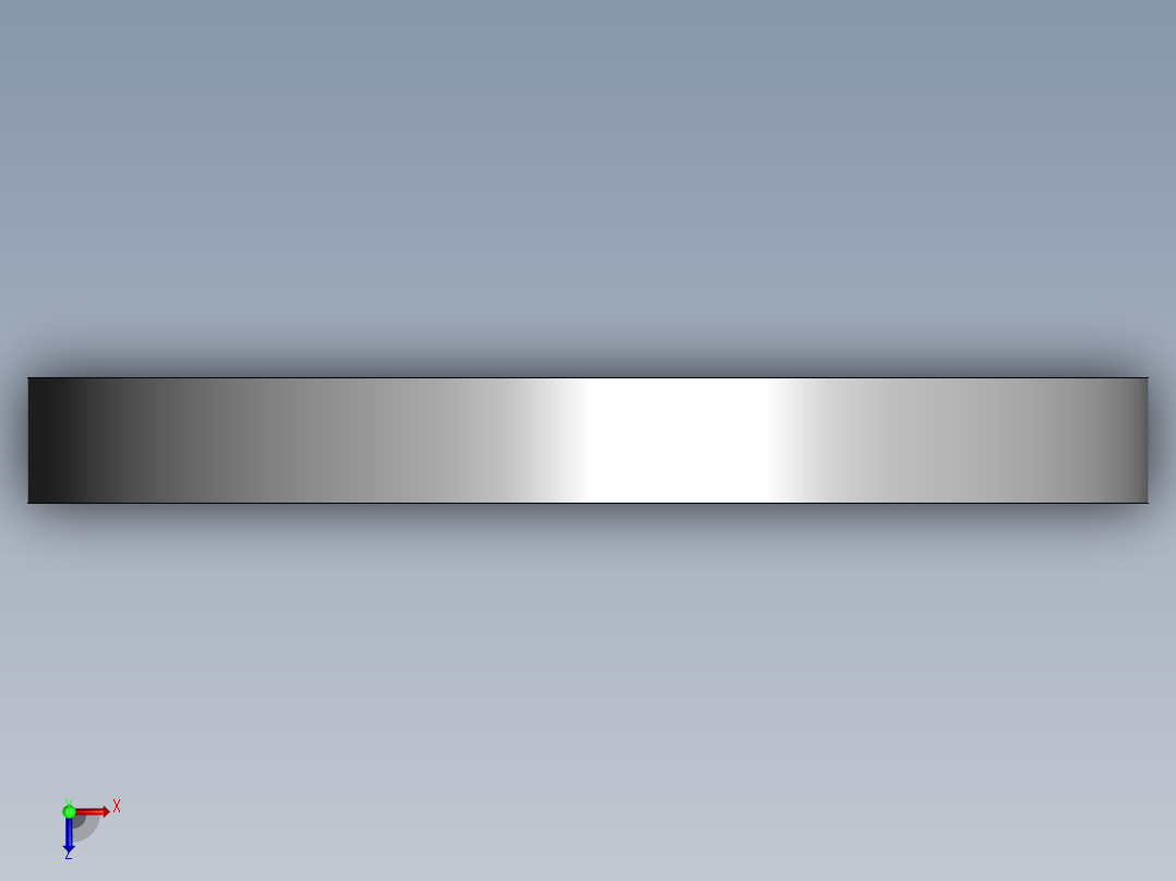 M8 screw size FLAT WASHER.SLDPRT俯视图