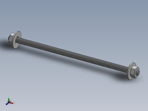 紧固件-0.2500 All-Thread