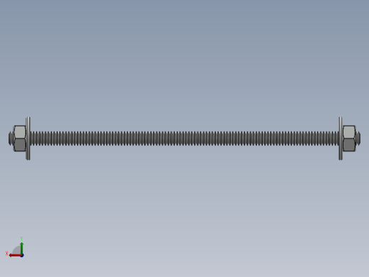紧固件-0.2500 All-Thread后视缩略图
