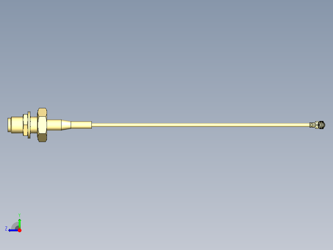 SMA接口70右视图