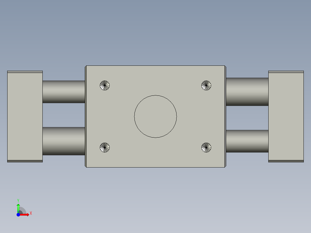 普通气爪PH06-30前视图